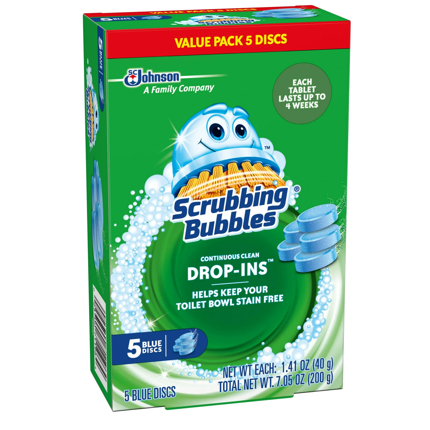 Scrubbing Bubbles Continuous Clean Drop-Ins